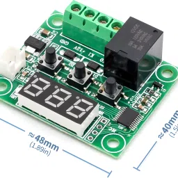 robo ocean High Precision 12V 10A W1209 [Pack of 1] Waterproof NTC Sensor for Incubator Temperature Sensor and Controller Electronic Hobby Kit image 2