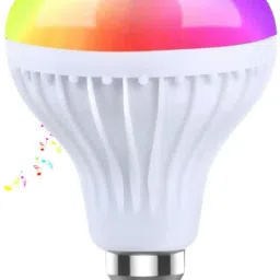SACRO AT_815A_BLUETOOTH LIGHT BULB SMART LED MUSIC PLAY BULB WITH 24KEY REMOTE CONTROL Smart Bulb image 2
