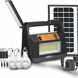 Emergency Torch Lamp Rechargeable Solar Inverter With 3 Individual 6V Led Bulbs 8 hrs Flood Lamp Emergency Light-22