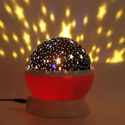 Star Master Night Lamp with Colour Rotation (Multicolor)nmp3 Table Lamp-image-65