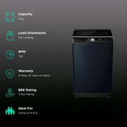 IFB 9 kg 5 Star Fully Automatic Top Load Washing Machine (TL900RB2S, Triadic Pulsator, Royal Blue) image 2