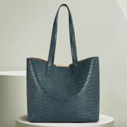 Women Blue Tote - Mini-image-13