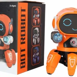 Bot Robot Octopus Style, 6 Legs, Lights, Music & All Direction Movement Toy141-picture-10