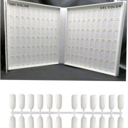 120 Nail Chart Display, Anself Nail Polish Display Book with 160Pcs Nail Tips-10