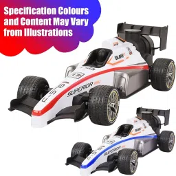 sabirat Formula 1 Car, 1:14 Scale High-Speed 4 Wheel Drive with Light & Spray Function image 4