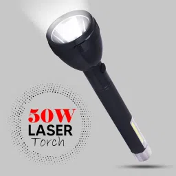 Dual Mode Power Full Led Rechargeable Long Range Torch Up to 1 Km With BackLight Torch-15