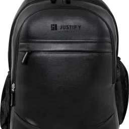 Medium 28 L Laptop Backpack Classic Leather Unisex Bag Office/School/College/Business-image-77