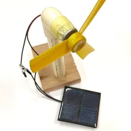 erhindia Solar Fan Project Working Model Science Lab Project for School Science Students Electronic Components Electronic Hobby Kit image 4