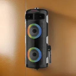 YAROH M25_Paris Bluetooth Speaker with Microphone - Enhanced Bass - 15W Tower Speaker 10 W Bluetooth Laptop/Desktop Speaker-picture-5