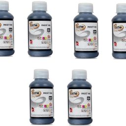 Prolite ink for refilling of 21,818,803,678,pixma 40,745 printer cartridges Black Ink Bottle-image-5