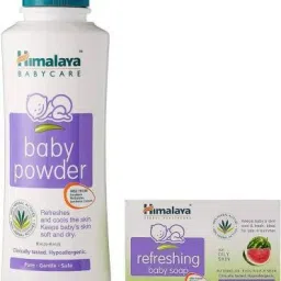 Baby Powder 200g + Refreshing Baby Soap 75g (2 Items in the set)-image-37