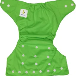 byloe Baby Reusable Cloth Diaper, Washable Adjustable Infants Nappy with Insert- (0-24 Months, Pad Included) - Pack/Combo of (2 Cloth Diaper+2 Microfiber Insert) image 2