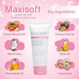 maxisoft Baby Lotion - 100 ml Pack of 2 image 4