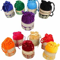 Women Multicolor Potli-image-18