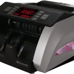 Drop2Kart HeavyDuty Cash Counter - UV/MG Japanese CMOS Sensors, Dual Display+Dual Motor, Counts All INR with Fake-Note Alarm Note Counting Machine-17