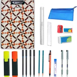 Exam pad and stationery kit for exam writing students- Exam kit-0