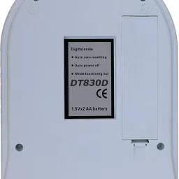 DT830D Digital Kitchen Weighing Machine Multipurpose Electronic Weight Scale with Backlit LCD Display for Measuring Food, Cake, Vegetable Weighing Scale Weighing Scale image 2