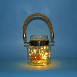 craftvatika Clear Glass Hanging Lantern-picture-40