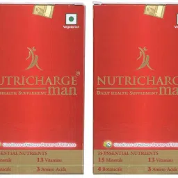 Daily health supplement for man pack of 2-13