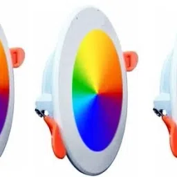 9 Watt 7 in 1 Multicolor 9 Function Led Light 3 Pcs Surface Ceiling Light Ceiling Lamp-image-12