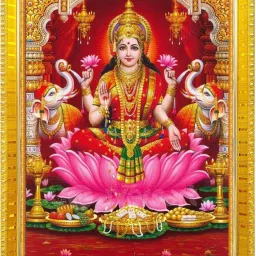 Laxmi Devi Maa Mata Photo Frames Religious Photo frame 5X7 Inch Photo Frame _W21 Religious Frame-image-33