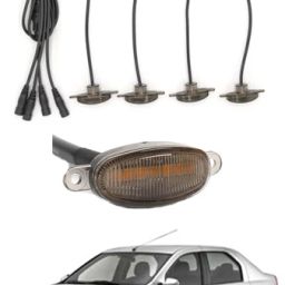 16LED Amber Waterproof Fancy Car Front Grill Light For Universal-Micra Car Fancy Lights-image-63