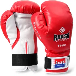 BOUNCER Fight Training Blue Red Safe Wrist Wrap Boxing Gloves (RED ) Boxing Gloves-image-99