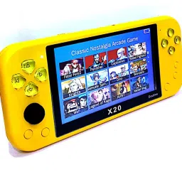 Clubics X20 PSP Gaming Console with Speakers & 15000 + HD Games/Speaker - Yellow HD Edition-picture-26
