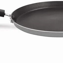 BLAL Non Stick Dosa Tawa with Handle, 270mm ,Aluminium, Black Flat Pan 27 cm diameter 1.5 L capacity-16
