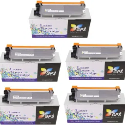 GPS Colour Your Dreams TN-2365 Toner Cartridge Compatible For Brother HL-L2321D, L2361DN, L2366DW, L2320d, DCP-L2541DW, L2520D, MFC-L2701D, L2701DW Pack Of 5 Pcs. Black Ink Toner-15