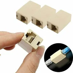 RAREGEAR Rj45 Cat5 Cat 6 Extender Plug Network Lan Cable Joiner Coupler Adapter Connector Lan Adapter-15