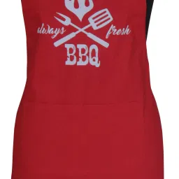 Cotton Home Use Apron - Free Size-image-2