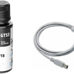 HP BLAK INK BOTTLE FOR HP 318 INK TANK PRINTER FREE 1.5 MTR PRINTER CABLE Black Ink Bottle-image-64