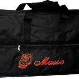 Tabla Drum Set Bag Fully Padded (Black) Tabla Bag-image-13