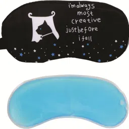 skylofts Soft Fabric Most Creative Sleeping Mask with Cooling Pack Eye Masks for Men & Women-picture-42