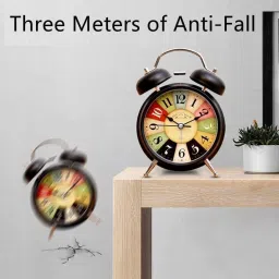 kadio Analog Multicolor Clock image 5