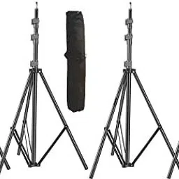 Hiffin ® Light Stand Kit - 9 feet (4 Light Stands) Free Bag Tripod-image-39