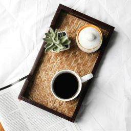 Engineered Wood Rectangle Serving Tray by VarEesha-picture-49