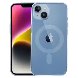 Croma Soft Back Case for Apple iPhone 14 (Apple Compatible, Transparent)-21