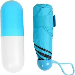 Naylon 4-Fold Travel Capsule Umbrella UV Protection Umbrella For Travelling Rain Umbrella-11