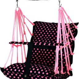 cotton new born baby swing for kids children jhula hanging cradle chair 1-5 Year-6
