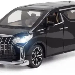 deuson ecom 1:24 Diecast Model Car Alloy Metal Car Alphard Toy car for Kids Car for Boys-picture-1
