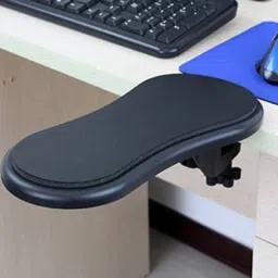 krenz Armrest Pad Desk Attachable Computer Table Arm Support Mouse Pads Arm Wrist Rests Chair Extender Hand Shoulder Protect plastic Arm Rest Pad Wrist Rest-18
