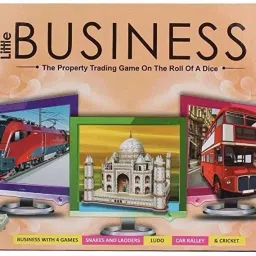 Little Business POP with Notes 5 in 1 Board Game Board Game Accessories-6