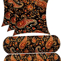 gkm Microfibre Floral Cushion Pack of 5-picture-3