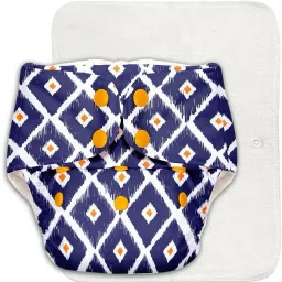 superbottoms 3 BASIC Reusable Cloth Diaper for babies 0-3Y with dry feel pad/insert-Assorted image 2