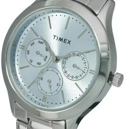 timex Multi Function Blue Dial Wo Analog Watch- For Women TWEL98SMU03 image 4