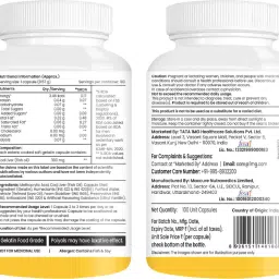 tata 1mg Cod liver Oil Capsule Help Reduce Joint Pain And Maintain The Immune System image 2
