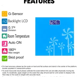 HealthEmate Electronic Personal Digital Weighing Scale image 2