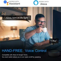 TEQOOZ Smart Switch Retrofit WiFi Module: 4 Switch | SmartLife, Alexa, Google | Smart Switch image 4